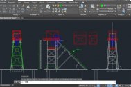 Computer Aided Design (CAD) of pit headgear
